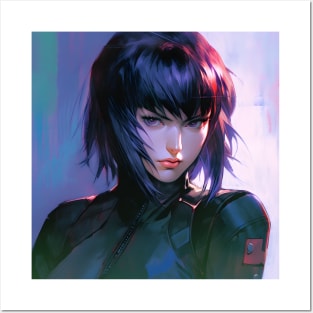 Cybernetic Journeys: Ghost in the Shell Aesthetics, Techno-Thriller Manga, and Mind-Bending Cyber Warfare Art Posters and Art